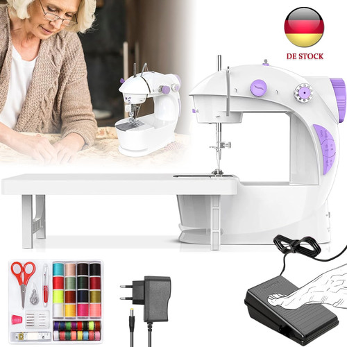 Nähmaschine set tragbar - set,