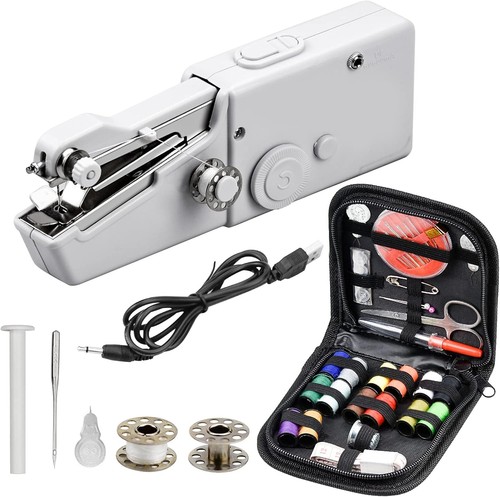 Mini nähmaschine tragbar usb - nähmaschine,