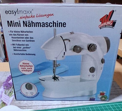 Mini nähmaschine easy maxx - mini-nähmaschine, easy!maxx